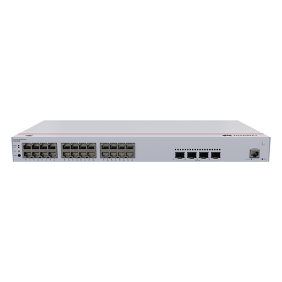 Switch Administrable Capa 2 / 24 Puertos PoE+ Gigabit / 4 Puertos SFP+/SFP 10G / PoE Perpetuo / 400 W PoE / 128 Gbps / 95 Mpps