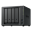 NAS DiskStation DS925+ | 4 Bahías | Expandible a 9 Bahías | 2 Puertos 2.5GbE | 2 Ranuras M.2 NVMe | AMD Ryzen V1500B | 4 GB DDR4 ECC | Hasta 565 MB/s Escritura Secuencial | Compatible con RAID | Synology DSM.