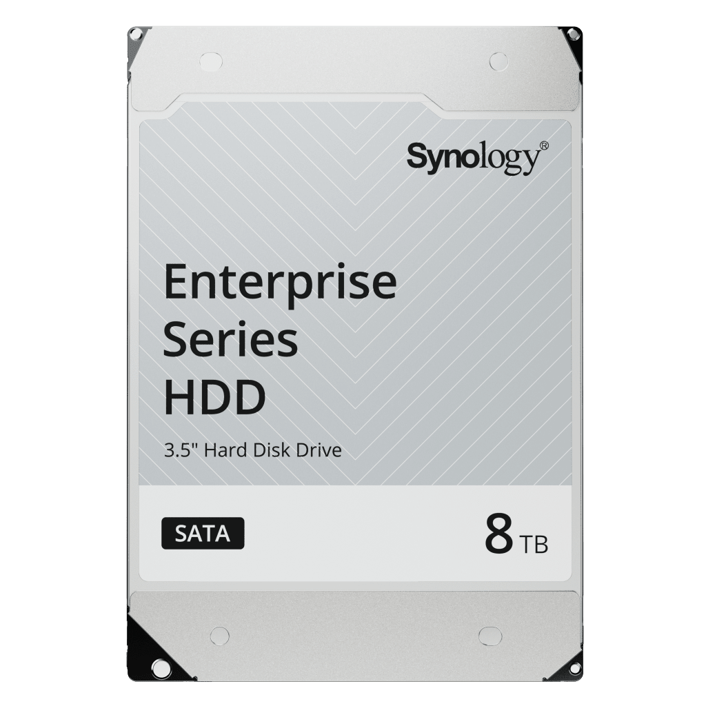 HDD Enterprise Synology HAT5300 8TB HAT53208T | 7,200 RPM | CMR | 512MB Caché Persistente | 550 TB/Año | MTBF 2.5M Hrs | NAS RS2825RP+ DS1825+ DS925+ | Garantía 5 Años | SKU HAT53208T