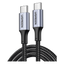 Cable USB-C a USB-C / Carga Rápida 100W / Transferencia 480 Mbps / Nylon Trenzado / 1 m (3.3 ft) / PD3.0 y QC4.0
