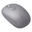 Mouse Inalámbrico 2.4G 800/1200/1600/2400 DPI | Función de 3 botones | Alcance 10m | Silencioso |  Ergonómico | Anti-caída y Anti-interferencias | Batería Alcalina AA incluida  | Color Grey.