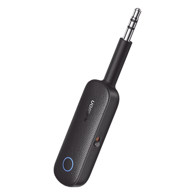 Transmisor y Receptor Bluetooth 5.0 UGREEN 2 en 1 | Audio 3.5mm | TV Bocinas Auto Audífonos | Emparejamiento Dual | 8 Horas | Compacto | SKU 80893