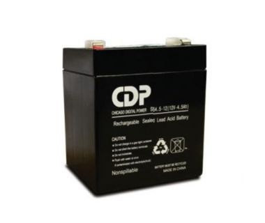 Batería modelo SLB 12-4.5 de 12 volt 4.5 amperes sellada libre de mantenimiento, tecnología (VRLA), no derramable