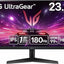 Monitor gaming LCD LG UltraGear 24GS60F de 24", Class Full HD, relación 16:9 Color Negro