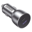 Cargador de Auto 52.5W | Puerto USB-A y USB-C | Carga Rápida | Compatible con Vehículos de 12 y 24 VCD | PD3.0 + QC3.0 | Chip Inteligente | Diseño Compacto Mayor Eficiencia Energética | Caja de Aluminio