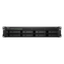 Servidor de Almacenamiento en Red Synology RackStation RS1221RP+ | 8 Bahías | Expandible a 12 Bahías | CPU AMD Ryzen V1500B | 4 GB DDR4 ECC | RAID Soportado | 10/25GbE | Virtualización Certificada | Protección de Datos Integral