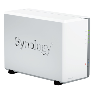 NAS Synology DiskStation DS223j, 2 Bahías HDD/SSD, Realtek RTD1619B 1.7GHz, 1GB DDR4, 1GbE, USB 3.2, RAID 0/1/SHR, Synology DSM, Surveillance Station