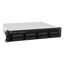 Servidor de Almacenamiento en Red Synology RackStation RS1221RP+ | 8 Bahías | Expandible a 12 Bahías | CPU AMD Ryzen V1500B | 4 GB DDR4 ECC | RAID Soportado | 10/25GbE | Virtualización Certificada | Protección de Datos Integral