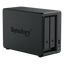 NAS Synology DiskStation DS725+ | 2 Bahías Exp. 7 | AMD Ryzen R1600 4T DDR4 ECC | 2×M.2 NVMe Caché | 2.5GbE | 276 MB/s | DX525 140TB | Active Backup | SKU DS725+