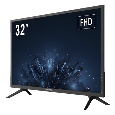 Monitor LED 32" Full HD / Operación 24-7 / HDMI y VGA / Altavoces 2 x 10W / Ángulo de Visión 178° / Montaje VESA 100 x 100