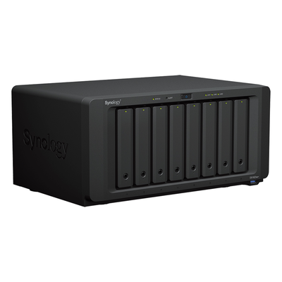 Servidor de Almacenamiento NAS Synology DiskStation DS1823xs+ | 8 Bahías | 144 TB Bruto | Expansión hasta 324 TB | 10GbE | RAID F1,0,1,5,6,10 | Caché SSD.
