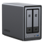 UGREEN NASync DXP2800 | NAS 2 Bahías | Intel N100 12ª Gen 4 Núcleos | 8GB DDR5 (Exp. 16GB) | SATA 48TB + M.2 NVMe 16TB | 2.5GbE | HDMI 4K | USB-C 10Gbps | UGOS Pro | SKU 25242
