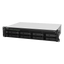 Servidor de Almacenamiento en Red RackStation RS1221+ | 8 Bahías | Expansión a 12 Bahías | CPU AMD Ryzen V1500B | 4 GB DDR4 ECC | RAID Soportado | 10/25GbE | Synology High Availability | Protección de Datos Integral.