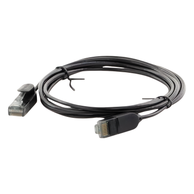 Cable Ethernet Cat6A Ultra Delgado UGREEN 2m | 10Gbps 500MHz | Certificado Fluke | Cobre Puro OFC 32AWG | 2.8mm NAS Switch Rack | RJ45 Gold | 10GBASE-T | SKU 70334