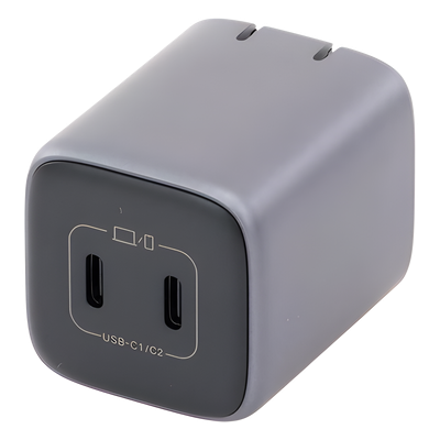 Cargador Pared UGREEN NEXODE Mini 90572 | GaN II | 2×USB-C | 45W Puerto único / 25W+20W Dual | PD 3.0 + PPS + QC 4+ | Thermal Guard | iPhone iPad Samsung | Viaje | SKU 90572