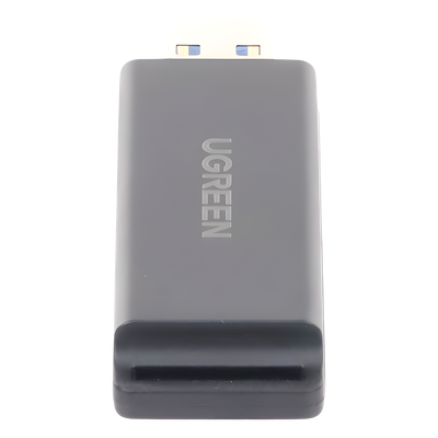 Lector Tarjetas UGREEN 40752 | USB 3.0 | Doble Ranura TF+SD Simultánea | 5 Gbps / 95 MB/s | 2 TB | UHS-I | SDXC / MicroSDXC | Plug & Play | Llavero | SKU 40752
