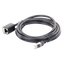 Cable de Extensión Cat6 RJ45 F/UTP / Macho a Hembra / 3 Metros (9.84 Pies) / Método de Conexión 568B / Velocidad de Transmisión 1000Mbps / Ancho de Banda del Canal 250MHz / Caja de Cobre / Negro