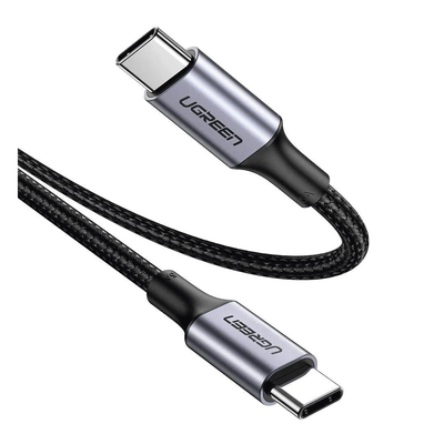 Cable USB-C a USB-C / Carga Rápida 100W / Transferencia 480 Mbps / Nylon Trenzado / 1 m (3.3 ft) / PD3.0 y QC4.0