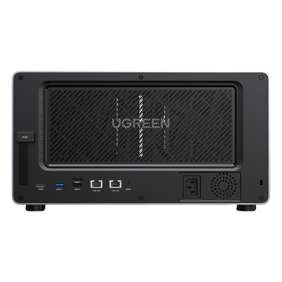 NAS UGREEN NASync DXP8800 Plus | Intel Core i5-1235U 10C Quick Sync 80EU | 2×10GbE + 2×Thunderbolt 4 40Gbps | 8 Bahías SATA + 2×M.2 NVMe | SD 4.0 312MB/s | Edición Video 8K RAW | SKU 35126B