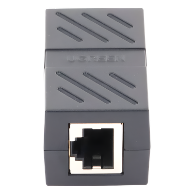 Acoplador (Extensor de Cable Ethernet RJ45 a RJ45) | 1000Mbps | Compatibilidad con Cat7 Cat6A Cat6 Cat5e | Compatible con POE | Ignífugo | ABS