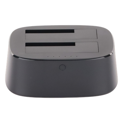 Dock Doble Bahía UGREEN 50854 | USB 3.0 + UASP | SATA 2.5″+3.5″ | Clonación Offline sin PC | 12TB/bahía | LED Progreso | 12V/3A | Migración HDD→SSD | SKU 50854