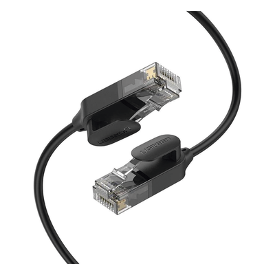 Cable Ethernet Cat6A UTP Ultra Delgado UGREEN 10m | 10Gbps 500MHz | 2.8mm Diámetro | Cobre 32AWG | Certificación Fluke | TPE | NAS Switch Router Rack | SKU 70656