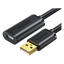 Cable USB 2.0 Activo UGREEN 10326 | 30 Metros | Amplificador FE1.1S | 480 Mbps | Blindaje Triple | Impresora / Webcam / Lector Biométrico / Escáner | PVC Ignífugo | SKU 10326