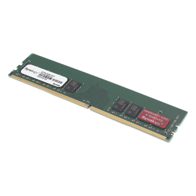 RAM Synology D4EU02-8G | DDR4 ECC Unbuffered UDIMM 8GB | RS2825RP+ Serie 25 | NO SODIMM (no DS925+/DS923+) | Expansión por Módulo | Garantía 5 Años | SKU D4EU02-8G