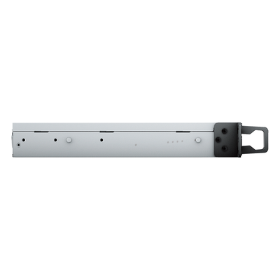 NAS Rack Synology RS822+ | 1U 4 Bahías (exp. 8) | Ryzen V1500B 4C/8T | DDR4 ECC 32GB | 4×1GbE + PCIe 3.0 x8 | SSD NVMe Caché | Fuente Red. Opcional | DSM | PYME Rack | SKU RS822+