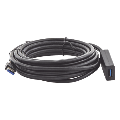 Cable de Extensión Activo USB 3.0 con puerto de alimentación Micro USB / 5 Metros / USB 3.0 a 5Gbps / No requiere controlador / Ideal para impresoras, consolas , Webcam, etc.