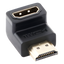 Adaptador HDMI de 90 Grados Macho a Hembra / Hacia Abajo / HDMI 2.0 4K@60Hz / Proporciona Flexibilidad Sin Doblar los Cables HDMI