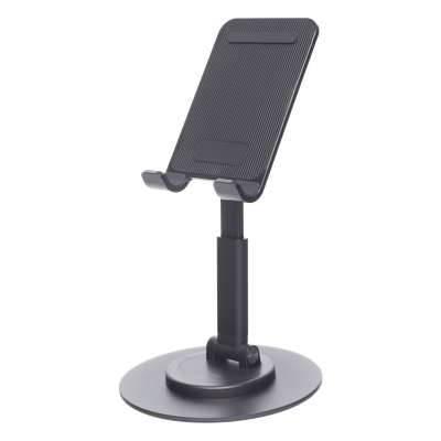 Soporte Giratorio UGREEN Aluminio | 360° | iPhone Samsung iPad 4-9.7'' | Home Office Videoconferencia | Ángulo 0-130° | Altura 17-20cm | Carga Sin Retirar | Plegable | SKU 35152