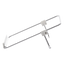 Soporte para Laptop / Plegable / Ajustable de 87 a 131 mm / Amplia compatibilidad 11''-16'' / Capacidad de carga 20 KG / Antideslizante /  Ultra Ligero / Metal / ABS / Silicona / Color Plata