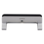 Soporte Vertical para Laptop / Adecuado para escritorio / Anchura Ajustable (12-26mm) / Amplia compatibilidad / Anti-Arañazos / Anti-Deslizante /Ajustable Mediante Tornillos / Color Plata / Aluminio + Silicona