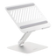 Soporte de Aluminio para Laptop | Ajustable 180° | Soporta Laptops de 10 a 17.3''| Capacidad de Carga 5Kg | Excelente Estabilidad | Diseño Para Alta Disipación de Calor | Altura y Angulo Ajustable | Plegable y Portátil.