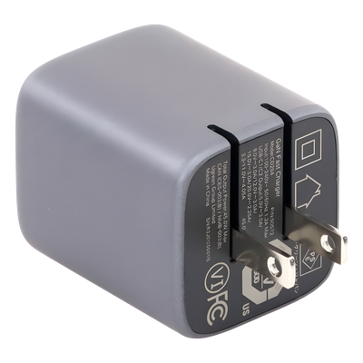 Cargador Pared UGREEN NEXODE Mini 90572 | GaN II | 2×USB-C | 45W Puerto único / 25W+20W Dual | PD 3.0 + PPS + QC 4+ | Thermal Guard | iPhone iPad Samsung | Viaje | SKU 90572