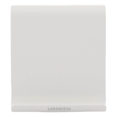 Soporte Escritorio Smartphone UGREEN 30285 | Blanco | Ajustable 0°-100° | 4''-7.9'' | ABS | Goma Antiarañazos | Plegable 96×85mm | DS cam / Videoconferencia / Videovigilancia | SKU 30285