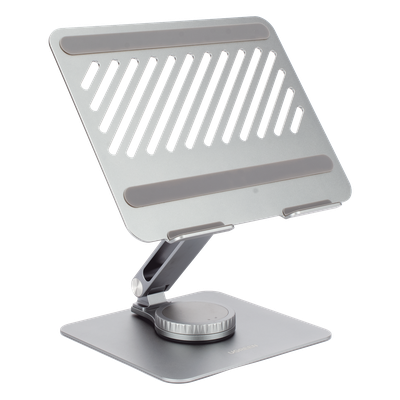 Soporte Giratorio de Aluminio UGREEN para Laptop | 360° con Bloqueo | Altura y Ángulo Ajustable | 10''-17.3'' 5kg | Ventilación | Plegable y Portátil | MacBook Dell XPS ThinkPad | SKU 90849
