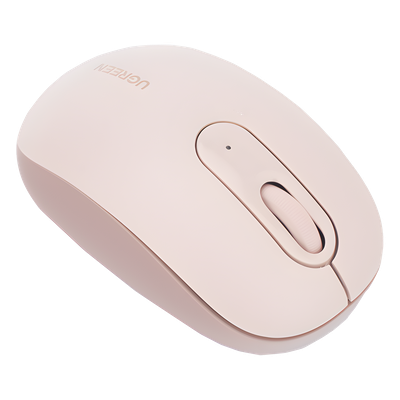 Mouse Inalámbrico / 2.4 GHz / Alcance 10 m (32.8 ft) / 4 Niveles DPI / 3 Botones / Silencioso / Ergonómico