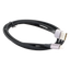 Cable USB-A a Lightning | 1 Metro (3.28 Pies) | Certificado MFi | Carga Rápida 5V/2.4 A | 480 Mbps | Conector C94 | Adecuado para iPhone, iPad y iPod | Protección Integrada | Caja de Aluminio | Nylon Trenzado | Color Negro