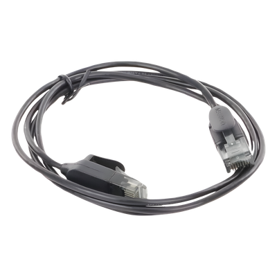 Cable Ethernet Cat6A Ultra Delgado UGREEN 1m | 10Gbps 500MHz | Cobre Puro 32AWG | 2.8mm Rack Patch Panel | NAS Switch 10GbE | RJ45 Gold TPE | SKU 70332