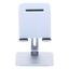 Soporte de Aluminio para IPad & Tablet | Plegable |Angulo Ajustable de 180° y 270° | Base Antideslizante | Protección  de Silicona | Amplia Compatibilidad con dispositivos de 7.9'' a 12.9'' | Aluminio Solido | Color Gris