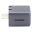 Cargador Pared UGREEN NEXODE Mini 90572 | GaN II | 2×USB-C | 45W Puerto único / 25W+20W Dual | PD 3.0 + PPS + QC 4+ | Thermal Guard | iPhone iPad Samsung | Viaje | SKU 90572
