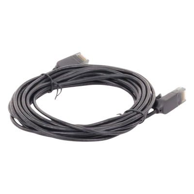 Cable Ethernet Cat6A Ultra Delgado UGREEN 5m | 10Gbps 500MHz PoE | Cobre Puro 32AWG | 2.8mm Cámara IP AP WiFi VoIP | NAS Switch Rack | RJ45 Gold TPE | SKU 70654