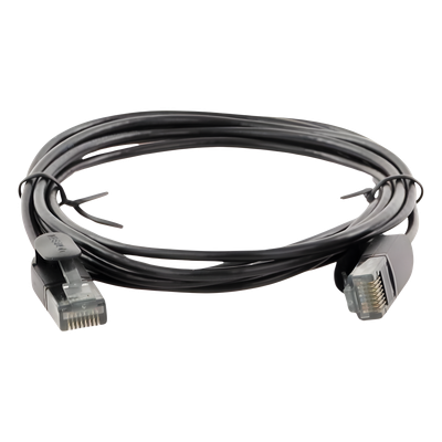 Cable Ethernet Cat6A Ultra Delgado UGREEN 2m | 10Gbps 500MHz | Certificado Fluke | Cobre Puro OFC 32AWG | 2.8mm NAS Switch Rack | RJ45 Gold | 10GBASE-T | SKU 70334