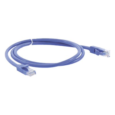 Cable Patch UGREEN 11201 | UTP Cat6 | 1m Azul | 1 Gbps 250 MHz | CCA 26 AWG | Conector Oro 24K | Patch Panel a Switch | Oficina y Rack | SKU 11201