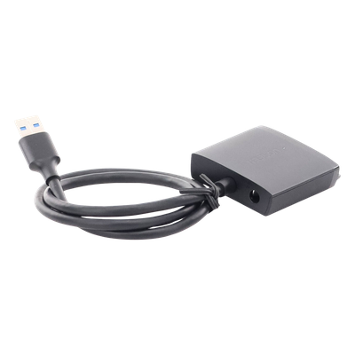 Adaptador USB 3.0 a SATA III | Compatible con Disco Duro HDD y SSD de 2.5" y 3.5" de hasta 12 TB | Velocidad USB 3.0 de hasta 5 Gbps | Alta Velocidad con UASP & TRIM | Cable de 50 cm.