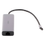 HUB USB-C (Docking Revodok) 6 en 1 | 3 Puertos USB-A 3.0 (5 Gbps) | USB-C PD 100W | HDMI 4K@30Hz | Entrada 1 RJ45 (Gigabit Ethernet) | Chip de Última Generación | Potente Disipación de Calor |  Caja de Aluminio.