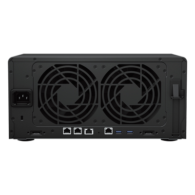 Servidor de Almacenamiento NAS Synology DiskStation DS1823xs+ | 8 Bahías | 144 TB Bruto | Expansión hasta 324 TB | 10GbE | RAID F1,0,1,5,6,10 | Caché SSD.