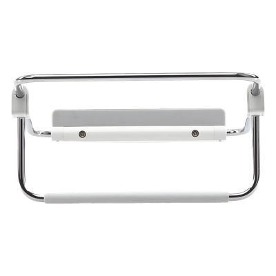 Soporte para Laptop / Plegable / Ajustable de 87 a 131 mm / Amplia compatibilidad 11''-16'' / Capacidad de carga 20 KG / Antideslizante /  Ultra Ligero / Metal / ABS / Silicona / Color Plata